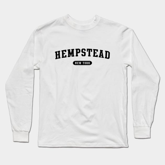 Hempstead, NY Long Sleeve T-Shirt by Novel_Designs